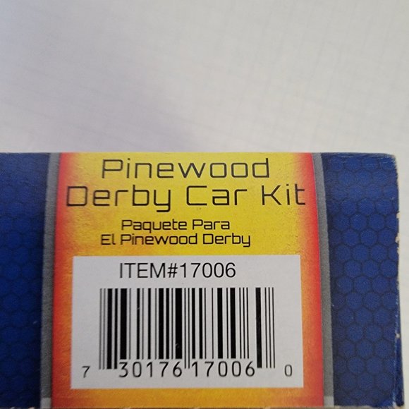 New PWD Pinewood Derby Car Kit Item #17006 Arts & Craft Build Paint Boy Scout - Picture 7 of 8